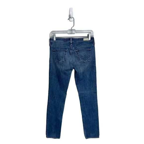 Adriano Goldschmeid stilt cigarette leg low rise made in USA size 25R - Picture 2 of 6